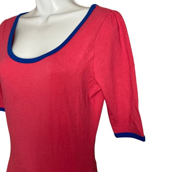 LuLaRoe Medium Ana Maxi Extra Long Dress Perfect For Tall Women Pink Fit Flare - Picture 16 of 16